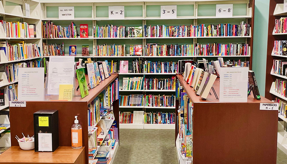 Kids area after rearranging in June